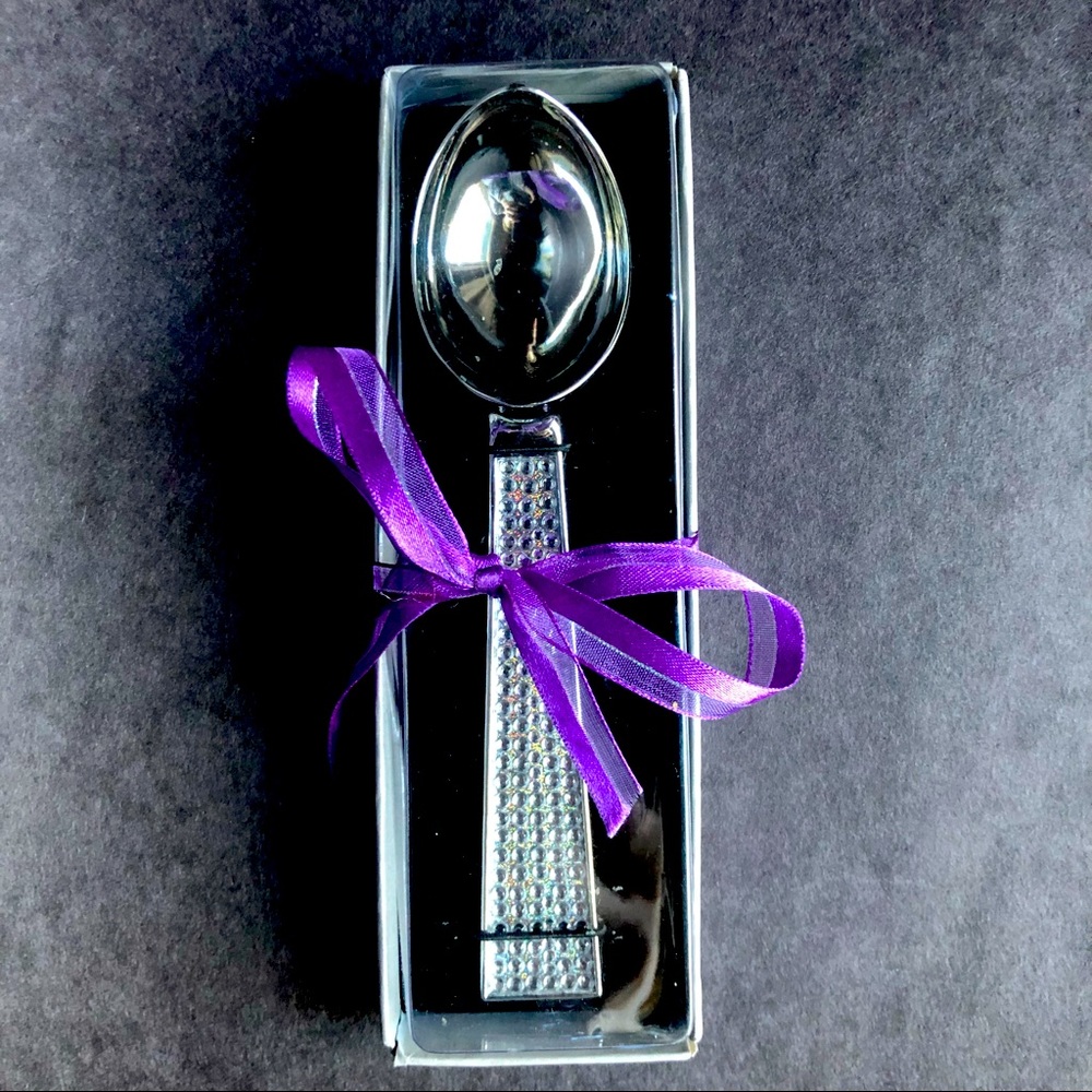 CUTE SERVING SPOON WITH GLITTERY HANDLE 🎉 NEW